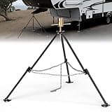 2025 Upgraded 5th Wheel Tripod Stabilizer Jacks for RV Trailer, King Pin Tripod Stabilizer Jack 5000lb Load Capacity, Adjustable Height from 39" to 53", Foldable RV Support Jack