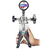 INSTRUKART High Pressure Hydraulic Hand Pump Calibrator (Range: 0 to 600 Kg/Cm²) with Master Gauge (Winters 0-700 Bar) for Field Calibration, Calibration Labs, Model: AI-DPI-2300