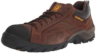 CAT Men's Argon Composite Toe Construction Shoe, Dark Brown, 10
