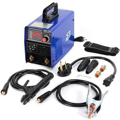 250A 110/220V Stick Welder,ARC/Lift TIG Welding Machine with Synergic Control,IGBT Inverter,Hot Start,Arc Force and Anti-Stick