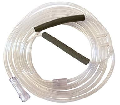 5-Pack Westmed #0553 Adult Soft Tipped Comfort Plus Cannula with EarMates Attached and 7' Kink Resistant Tubing