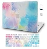 KECC Compatible with MacBook Air 13 inch Case 2010-2017 A1369/A1466 Plastic Hard Shell Keyboard Cover (Rainbow Mist 2)