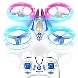 Force1 UFO 4000 Mini Drone for Kids - LED Remote Control Drone, Small RC Quadcopter for Beginners, 2.4GHz Remote Control, 360 Flips, 2 Speed UFO Flying Toy for Kids, 2 RC Toy Batteries