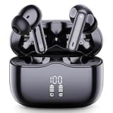 Wireless Earbuds, 2025 Bluetooth 5.4 Headphones in Ear with 4 ENC Noise Cancelling Mic, New Wireless Earphones HiFi Stereo Deep Bass 40H Playtime, LED, In-Ear Bluetooth Ear Buds IP7 Waterproof, USB-C