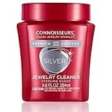 CONNOISSEURS Premium Edition Silver Jewelry Cleaner Solution, Value Size, 9.6 Ounce