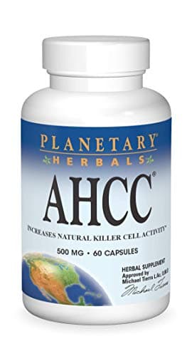 Planetary Herbals AHCC 500mg - 60 Capsules
