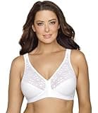 Exquisite Form Womens Front Close Posture #5100565 Bra, White, 36DD US