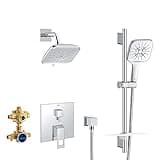 GROHE 29433000 Eurocube Shower Set, Starlight Chrome