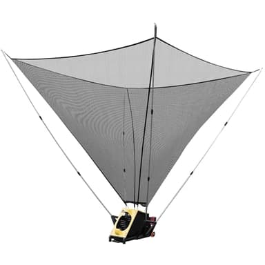 Efficraft Automatic Basketball Shooting Machine, Dual - Power Rechargeable/Plug - in Shooting Trainer, 2-in-1 Electric Basketball Rebounder Machine