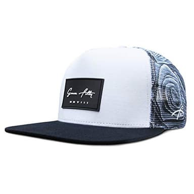 Grace Folly Trucker Hat for Men & Women. Snapback Mesh Caps (US, Alpha, One Size, One Size, Rose- Gray)