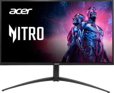 Acer Nitro XV275K P3 27″ 4K UHD Mini‑LED Gaming Monitor (UM.HXXAA.301) – 3840×2160, 160 Hz Refresh, 1 ms GTG, VESA DisplayHDR1000, 99% Adobe RGB, FreeSync Premium Pro, USB‑C/HDMI/DisplayPort (Renewed)