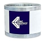 Zinc Protect - Roof Strip for Moss and Mildew Prevention, 2.5" Wide and 50' Long Zinc Strip