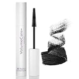 Rumi Cosmetiques VolumeCare+ Mascara For Older Women - Extreme Length and Volume 2-in-1 Formula - No Clumps, Long-Wearing, Hypoallergenic Mascara For Sensitive Eyes (Natural Black)