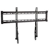 SANUS Low Profile TV Wall Mount fo 40" to 80" TVs - Universal Fixed Wall Mount TV Bracket, Slim 1” Profile - 3 Step Easy Install w/Included Hardware - UL Certified