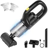 ITGOTI Handheld Vacuum Cordless Car Vacuum, Car Hand Held Vacuum Cleaner,Strong Suction Portable with 3 Suction Heads