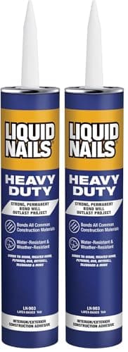 Liquid Nails Construction Adhesive, Pack of 2 | Heavy Duty | 10 oz