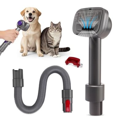 LBLVBNEWD Pet Grooming Kit for Dyson V7 V8 V10 V11 V12 V15 Gen5 Accessories, Dog Brush Vacuum Attachment-Dog and Cat Hair Grooming Tools