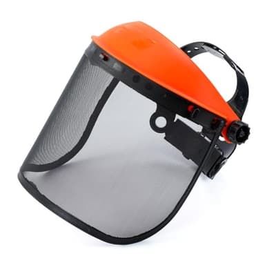 Chainsaw Faceshield, Full Protection Safety Face Mask, Mesh Safety Helmet for Weed Eating Whacking Yard Work