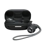JBL Reflect Aero - True Wireless Noise Cancelling Active Earbuds, 6 mics for Perfect Calls with VoiceAware, Extreme dustproof & Waterproof, Comfortable, Secure fit, 24hr with Fast-Charging (Black)