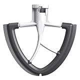 Flex Edge Beater for KitchenAid Mixer, 4.5-5 Quart for Kitchenaid Mixer Attachments, Fits Tilt-Head for Kitchenaid Paddle with Scraper for Kitchen Aid Accessories and Attachments by HOZODO