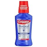 Colgate Peroxyl Antiseptic Mouth Sore Rinse, Alcohol Free, 1.5% Hydrogen Peroxide, Mild Mint, 8.4 Fl Oz (Pack of 1)