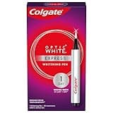 Colgate Optic White Express Teeth Whitening Pen with 35 Treatments, Enamel Safe, Designed for No Tooth Sensitivity, 0.08 oz