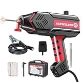 ACEWELDER Handheld Welder 110V, Welding Machine 120A Portable Stick Welder, Hand Held Welder Machine IGBT Inverter Digital Display with Welding Tool Set and Toolbox