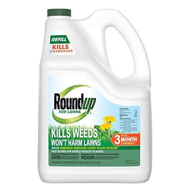 Roundup for Lawns₁ Refill - Tough Weed Killer for Use on Northern Grasses, 1.25 gal.