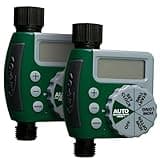 2-Pack 1-Outlet Programmable Digital Hose Watering Timer