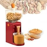 Peanut Butter Maker, Nut Butter Machine, 2025 New Electric Nut Butter Maker Machine, Electric Sesame Sauce Nut Grinder with Non-Slip Base Entry, Easy Install Easy to Use，Grinder