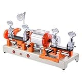 Key Cutter Machine, Double Head Key Cutting Machine, Horizontal Multifunctional Key Duplicator, Double Cutter Accurate Manual Key Machine Key Duplicating Machine