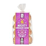One Mighty Mill Whole Wheat Cinnamon Raisin Bagels, 100% Organic, Fresh-Milled, Stone-Ground Flour - No Preservatives or Artificial Ingredients, Non-GMO, Kosher (4 Count, 1 Pack)