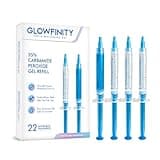 Glowfinity Teeth Whitening Gel Syringe Refill Pack - (3) 3ml Whitening Gel Syringes, (1) Remineralization Gel Syringe, No Sensitivity, Premium Quality, Use with LED Light and Trays