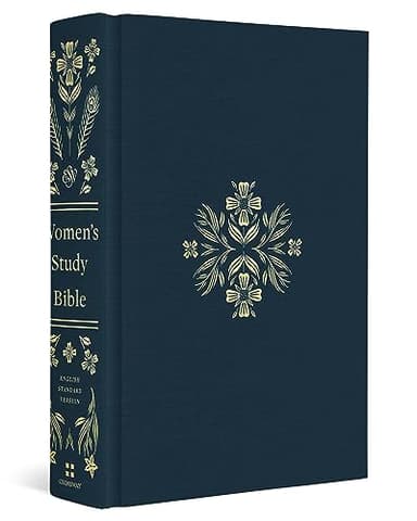 ESV Women's Study Bible (Cloth over Board, Dark Teal): Holy Bible, English Standard Version