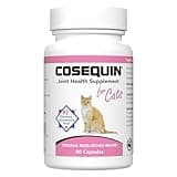 Nutramax Laboratories Cosequin Joint Health Supplement for Cats - With Glucosamine and Chondroitin, 2 Pack, 160 Total Capsules