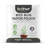 Bed Bug Vapor Pouch | Natural Bedbug Killer for Treating Luggage, Mattress, Beds, Couches, and More | Home Pest Fumigant and Fogger for Indoor Treatment of Bed Bugs | Kills Bed Bugs and Eggs