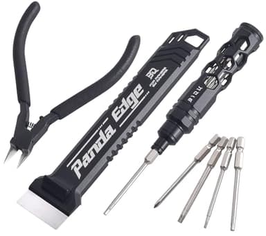 BIQU Sidekick 3D Printer Tools Kit,3D Printing Accessories Kit Includes Scraper/5 in 1 Screwdriver/Flush Cutter, 3D Prints Removing Finishing Kit, 3D Printing Assembly Filament Cutting Set