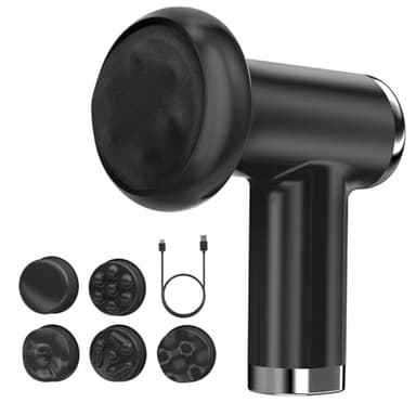 medcodes Anti Cellulite Massage Tool, Body Sculpting Machine for Women, Lymphatic Drainage Device with Lipo Roller, Handheld Home Use for Belly Fat, Stomach, Thighs & Buttocks Sculpting (Black)