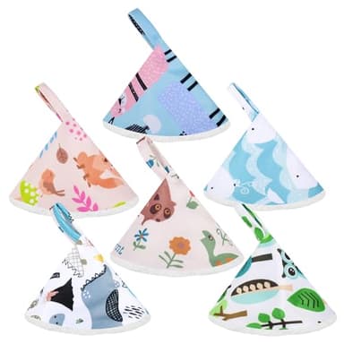 6 Pcs Peepeeteepe for Baby Boy, Reusable Pee Peep Teepee Baby Boy with Hang Loop(6 Patterns)