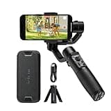 hohem iSteady Mobile Plus Gimbal Stabilizer for Smartphone, 3-Axis Phone Gimbal for Android and iPhone 15,14,13,12 PRO, Stabilizer for Video Recording with Ultra-Wide-Angle Mode, 600° Inception