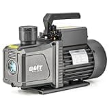 Orion Motor Tech 2 Stage Vacuum Pump, 9 cfm 3/4 hp HVAC Rotary Vane Vacuum Pump with 1.5 Micron Ultimate Vacuum, Two Stage Air Vacuum Pump for R22 R134a R410a HVAC Servicing
