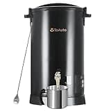 TOAUTO 20Lbs Digital Wax Melter for Candle Making Commercial Electric Wax Melting Pot with Accurate Temperature Control Panel Fast Pouring Spout Easy Clean 1100W 120V
