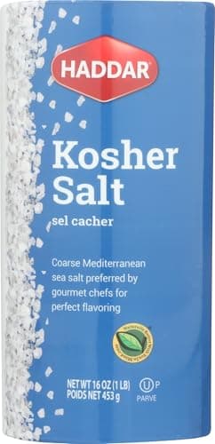 Haddar, Salt Kosher, 16 Ounce