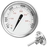 60540 7581 67031 Grill Lid Thermometer for Weber Charcoal, Spirit, Q Grill, Temperature Gauge for Spirit I & II 200 and 300 Series, Weber 22" Kettles, Q 120/220/300/320, Traveler Portable Gas Grill