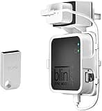 VOMENC Outlet Wall Mount and 64GB USB Flash Drive for Blink Sync Module 2,Simple Mount Bracket Holder for All-New Blink Outdoor Blink Indoor Home Security Camera with Easy Mount Short Cable
