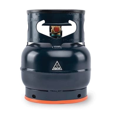 Ignik Refillable Gas Growler Empty Propane Tank, 3.8-Pound - Blue