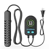 HANLESHUKA Submersible Aquarium Heater 100W/200W/300W/500W, Fish Tank Heater with high-Temperature Protection and Turtle Tank Heater with Automatic Power-Off When Leaving seawater or Freshwater.