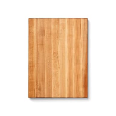 John Boos R-Board Series Rectangular Wooden Maple Cutting Board 20”x15” – 1.5” Thick, 12-lb Reversible Butcher Block with Edge-Grain & Finger Grips – Made in the USA