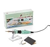 Encaustic Art The Original: Art Stylus Pro with Interchangeable Tips (Standard Drawing, Brush Head, Rectangular Shape) for Low-Heat Encaustic Painting - Ideal for Artists, Teachers, Parents, Crafters