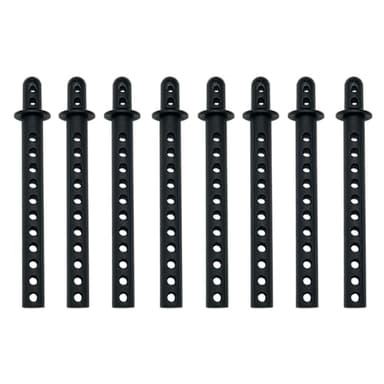 8packs 68mm Plastic Body Post RC Car Shell Holder Mounts Compatible with 1/10 4WD Remote Control Car Off-Road Buggy Truck